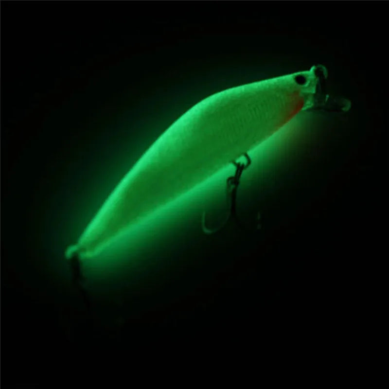 Isca Artificial que brilha no escuro Luminous Hard Lure - Ecom Pesca